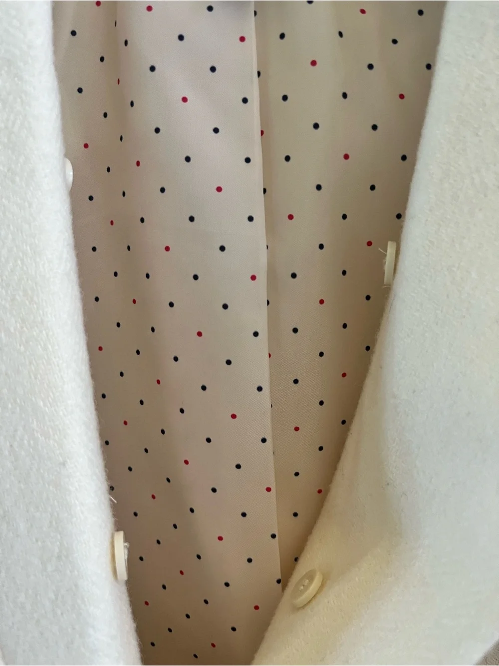 Talbots Winter white blazer, 8P